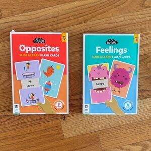 Jr. Explorers Flash Cards Set - Opposites & Feelings